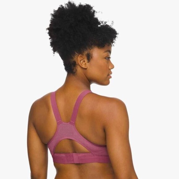 Lululemon Awake Lace Sports Bra Plum/ Smokey Blush - Picture 3 of 4